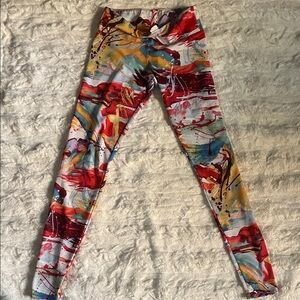 Onzie Multicolor Splash Leggings
